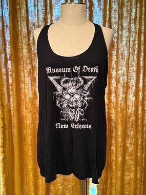 Bella Canvas Black Museum Of Death New Orleans Graphic Tank